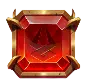 Red Relic mid-paying symbol in Gates of Hades slot
